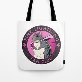 Little Thumbelina Girl: Pink Lightning Fan Club Tote Bag