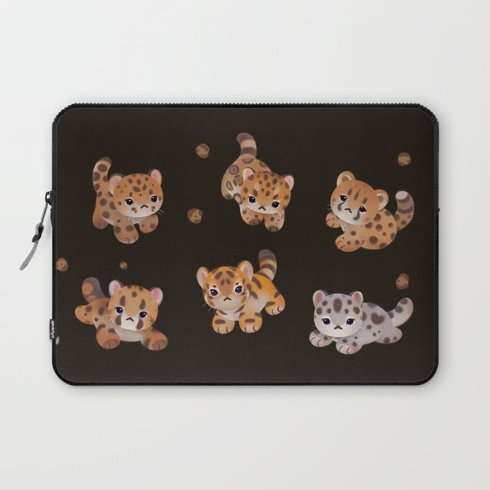 The year of big cat cubs - dark Laptop Sleeve