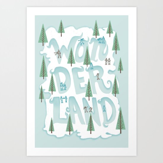 Wonderland Art Print