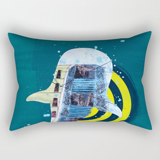 terra incognita I Rectangular Pillow
