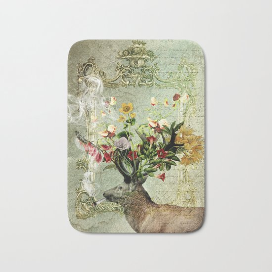 Happy Elk Bath Mat