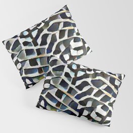 Digital mosaic tile Pillow Sham