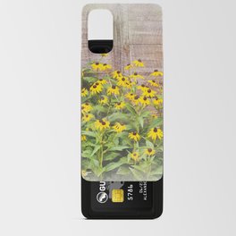 Wall of Flowers Watercolor Android Card Case