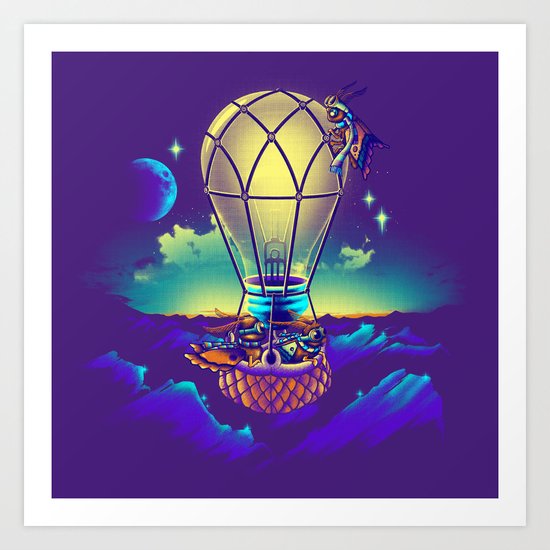 Light Flight Art Print