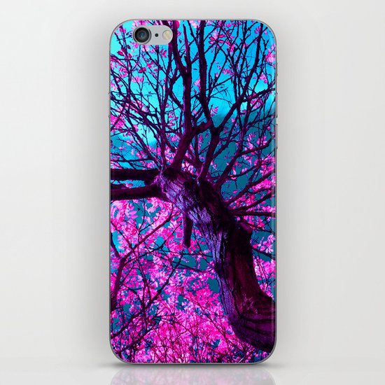 purple tree XII iPhone & iPod Skin