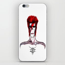 Zed Mercury, 'Aladdin Sane' Bowie tribute iPhone Skin