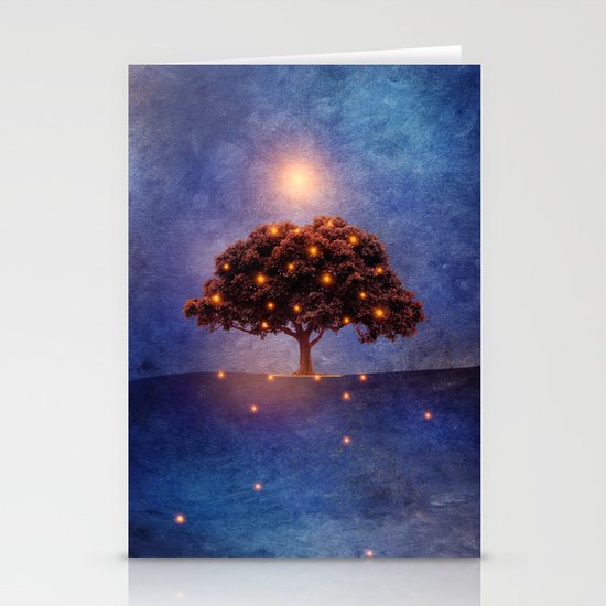 Energy & lights Stationery Cards