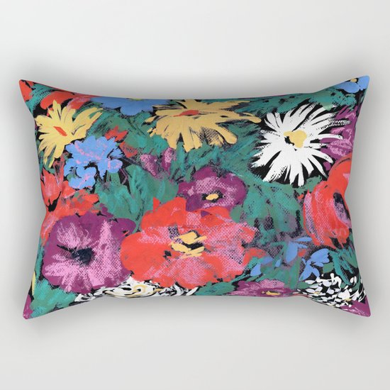 Redon floral Rectangular Pillow