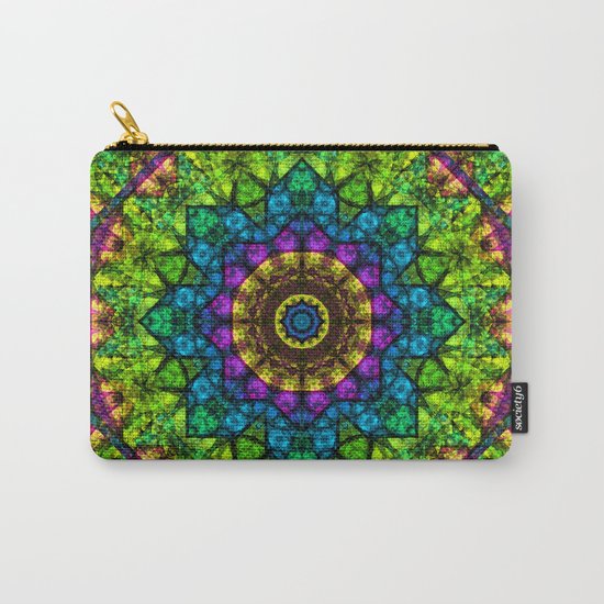 kaleidoscope Crystal Abstract G50 Carry-All Pouch