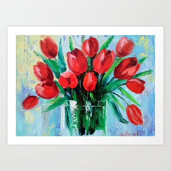 Tulips Art Print