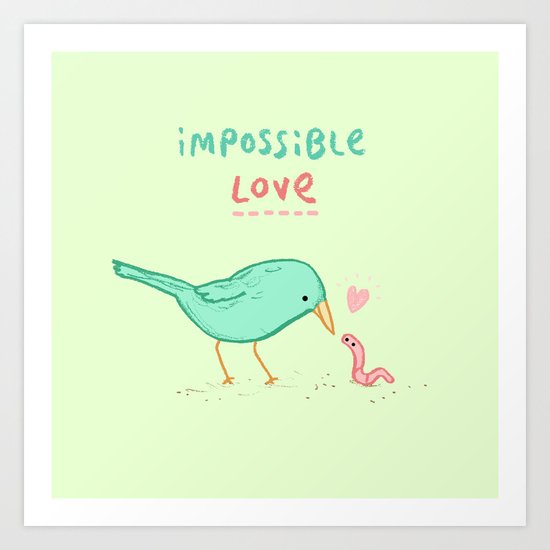 Impossible Love Art Print