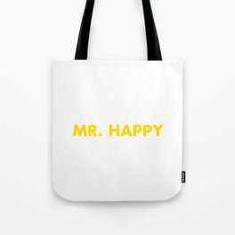 mr happy Tote Bag