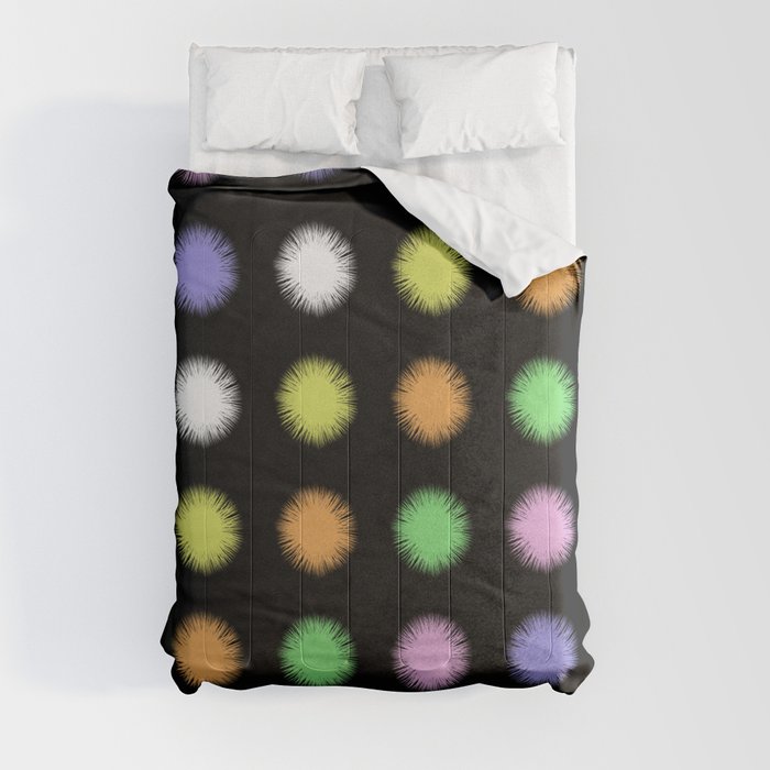 Rainbow Fuzz Comforter