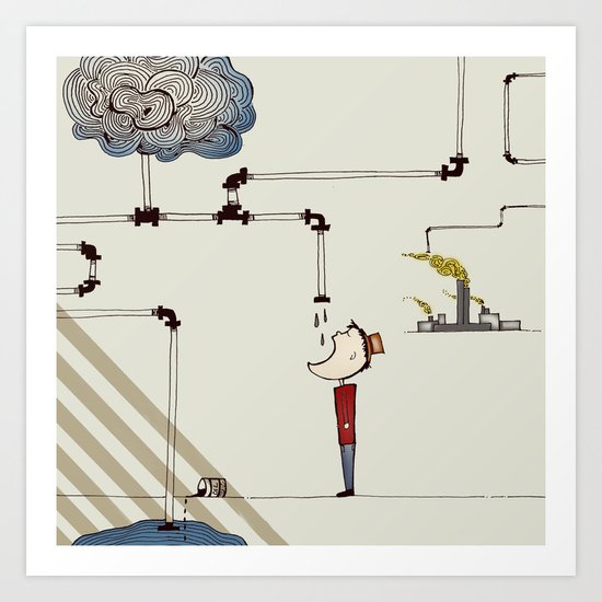 cycle Art Print
