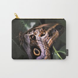 Sunbathing Giant Owl Butterfly Carry-All Pouch