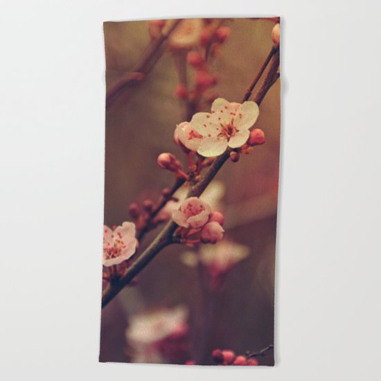 Beauty of Cherry Blossom Beach Towel