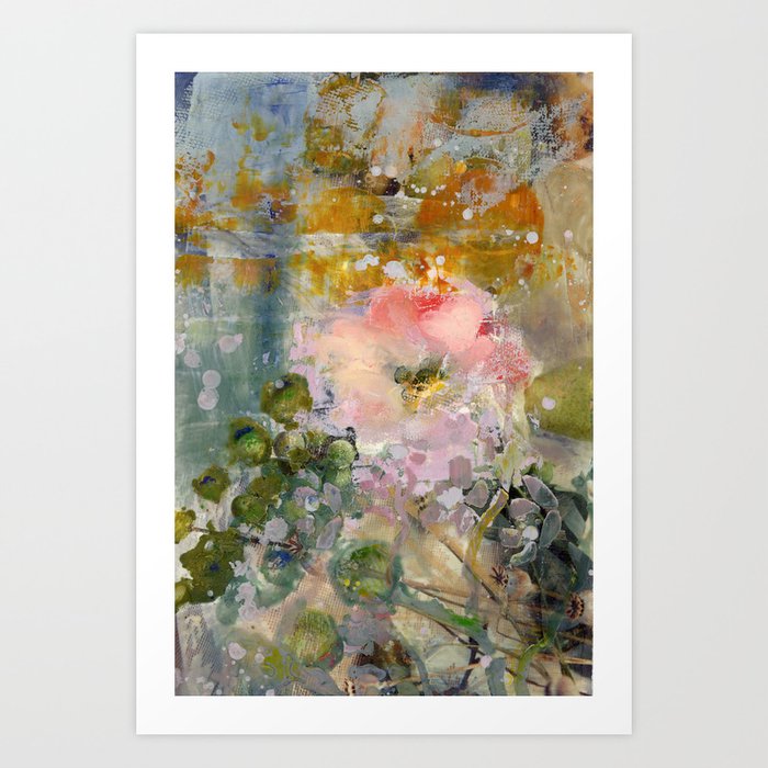 Evening Rose Art Print