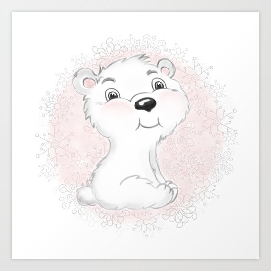Polar Bear Art Print