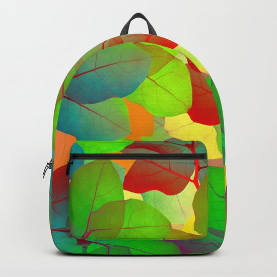 Colored Leaves Backpack