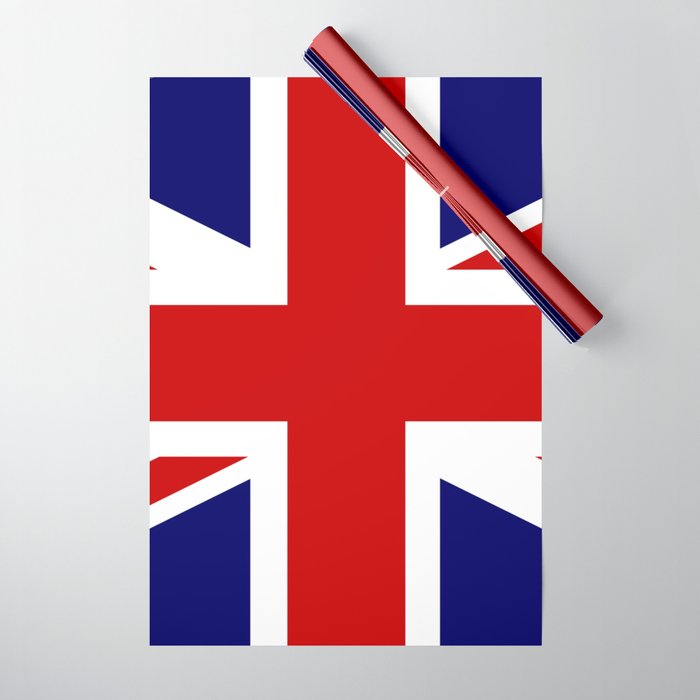 Union jack wrapping outlet paper