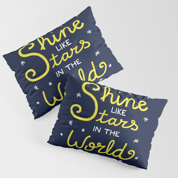 Shine Like Stars Pillow Sham