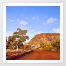 Mount Nameless, Western Australia Art Print