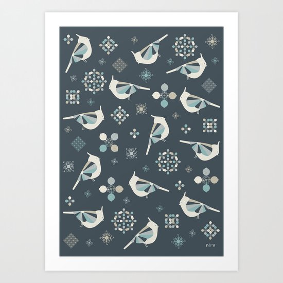 Petit Birds Art Print