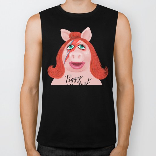 Piggy Stardust Biker Tank