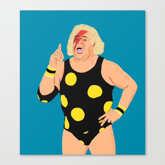 Ziggy StarDusty Rhodes Canvas Print