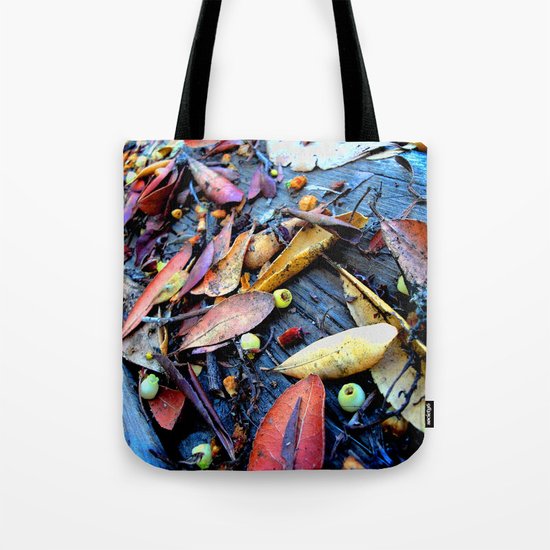 Leaves of a Strawberry Tree Tote Bag
