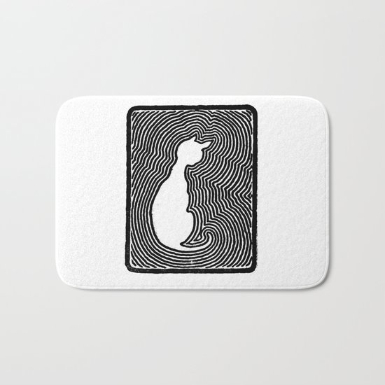 Cat eco. Bath Mat