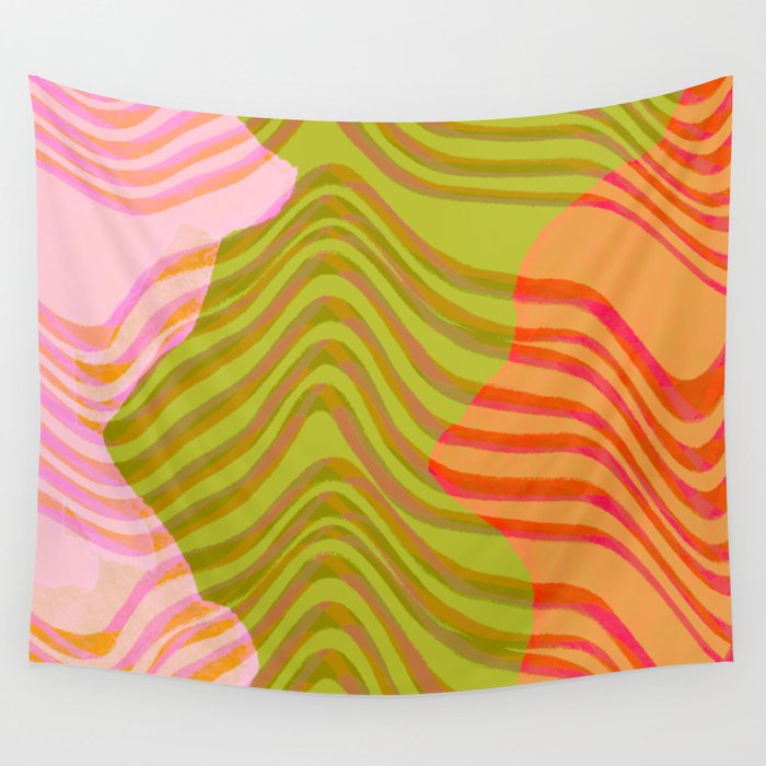 New Topography Wall Tapestry