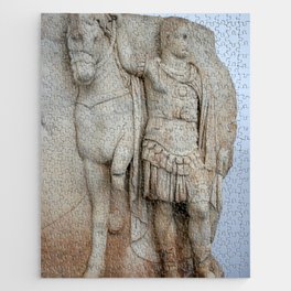 Roman Sebasteion Relief Sculpture Of Imperial Prince Diokouros Jigsaw Puzzle
