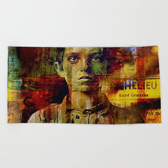 Paperboy Beach Towel