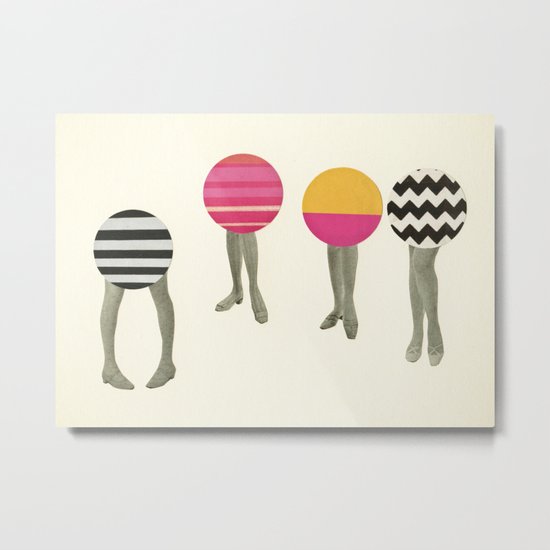 Dancing Feet Metal Print