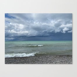 Storm on Lake Ontario Canvas Print
