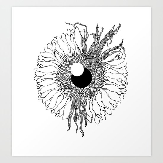 I See Beauty Until the End Art Print