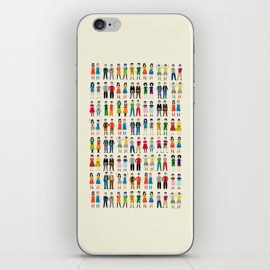 Identical Twins iPhone & iPod Skin