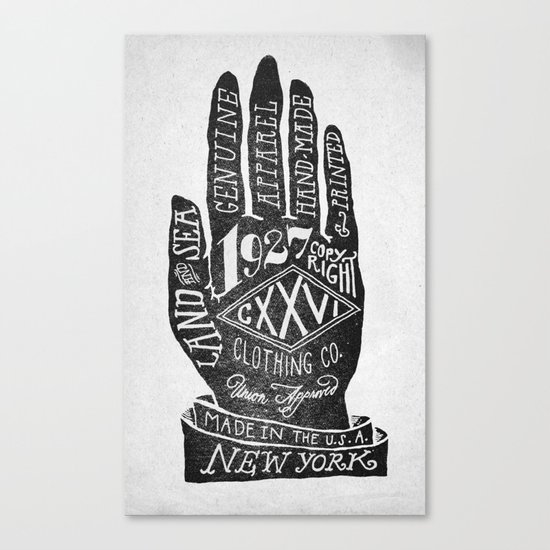 Hand Canvas Print