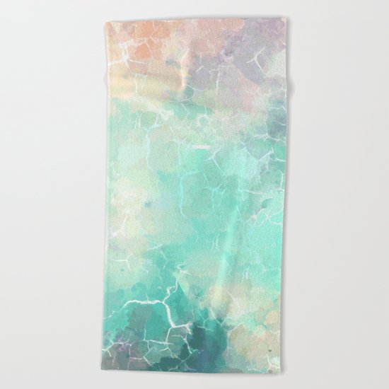 Marble #society6 Beach Towel
