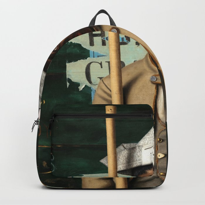 Attention, Company, 1878 by William Michael Harnett Backpack