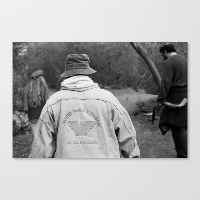 Topanga Canyon, CA. United Farm Workers (Si Se Puede). Canvas Print