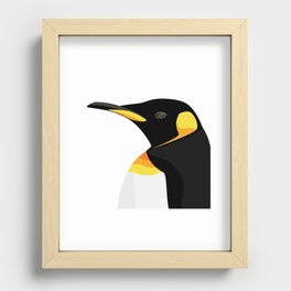 King Emperor Penguin Recessed Framed Print