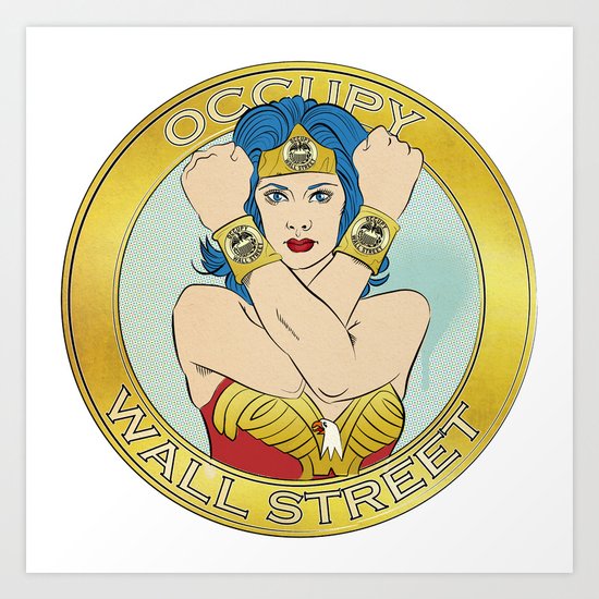 Occupy Wall Street Art Print