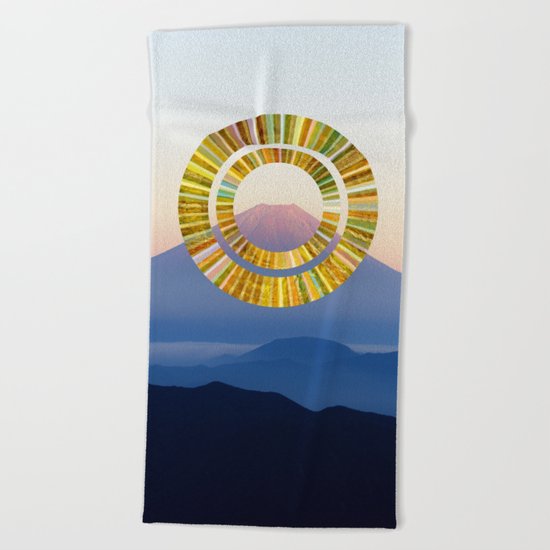 The Rising Sun Beach Towel