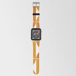 Sunshine mid century modern geometric shapes Apple Watch Band