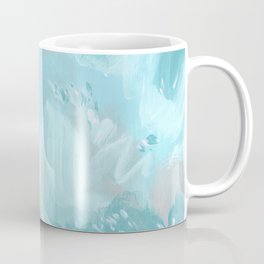 Abstract turquoise carnival Coffee Mug