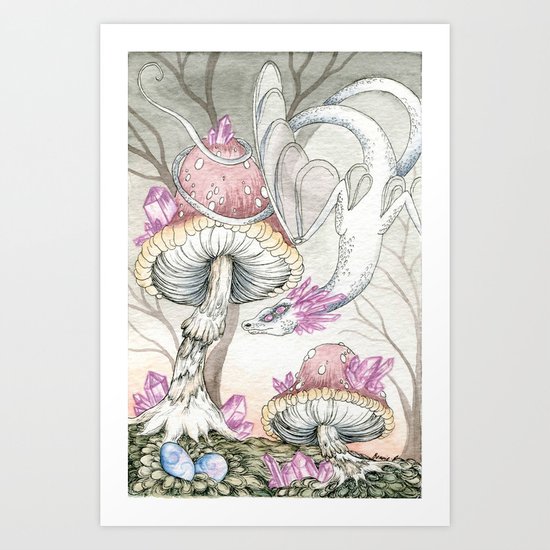Crystalline Art Print
