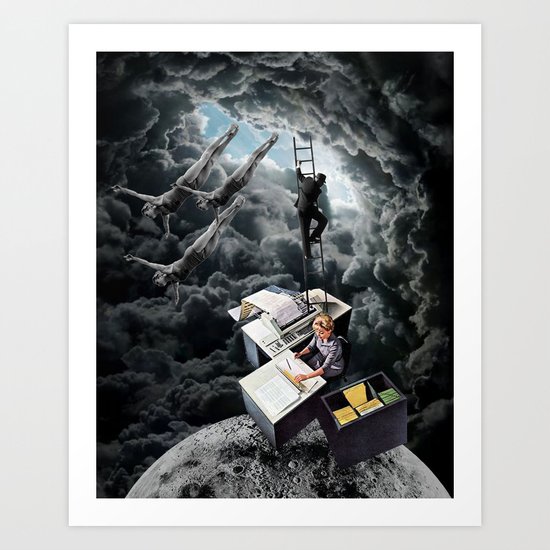 I see a little Light Art Print