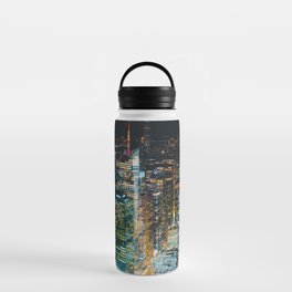 Colorful New York City Skyline | Photography in NYC Water Bottle